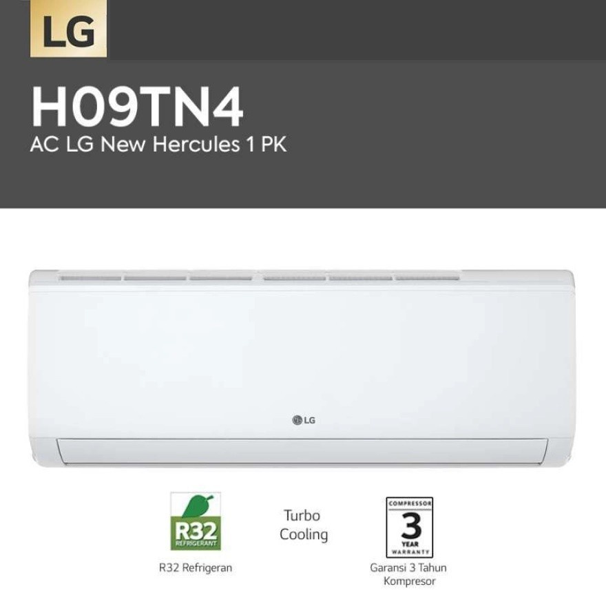 AC LG 1 PK H09TN4 1PK NEW HERCULES 09TN4 + PASANG