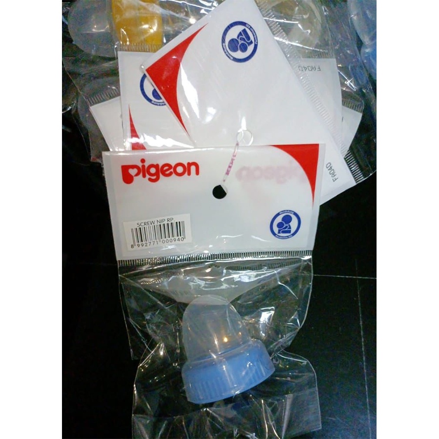 Pigeon Screw Cap and Nipple Cover Slim Neck Standart Tutup Botol Susu Bayi