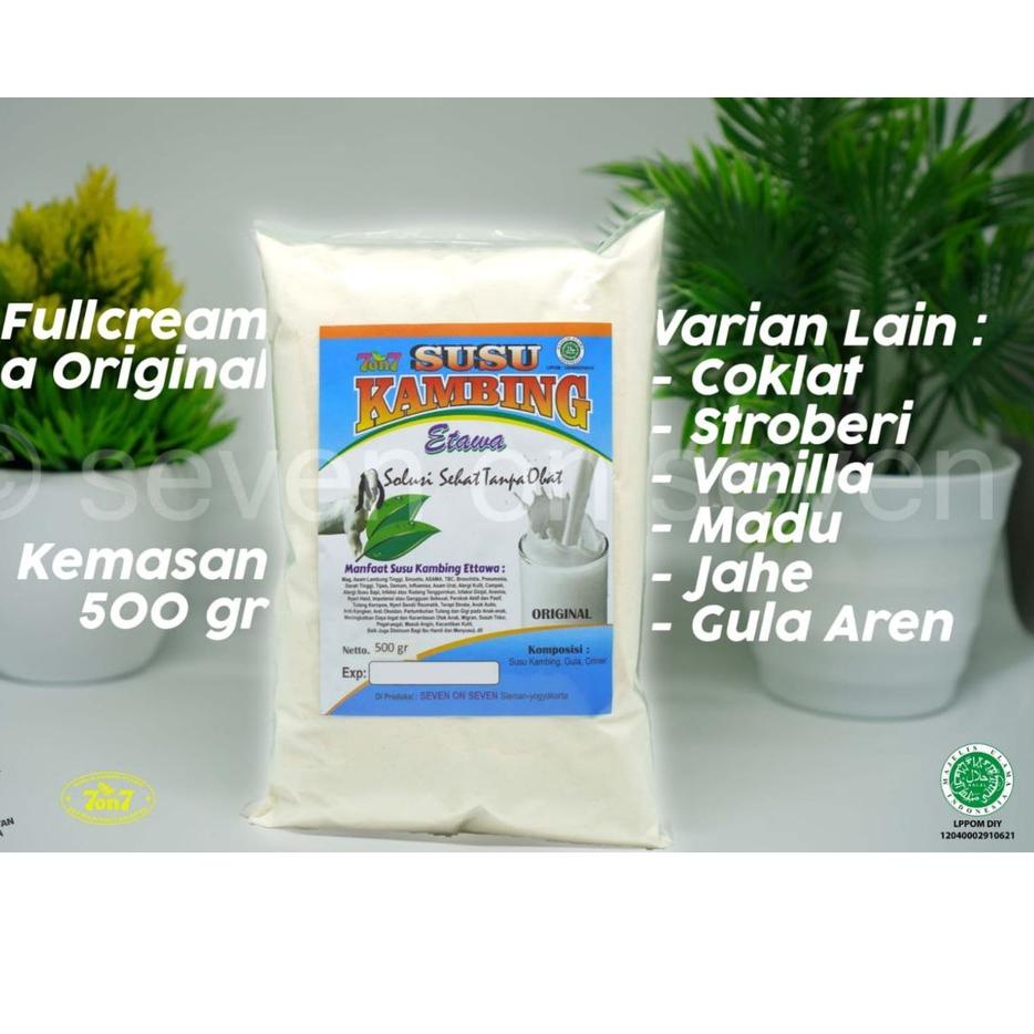 

Berkualitas! Susu Kambing Bubuk Kemasan 500 gr