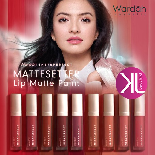 Wardah Instaperfect MATTESETTER Lip Matte Paint Lip Cream