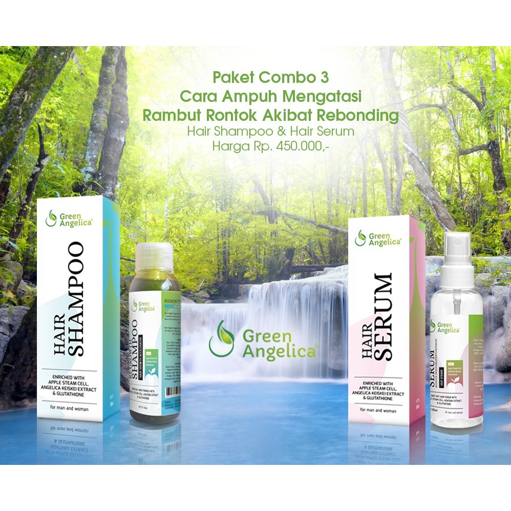 Hair Shampo Green Angelica OBAT PENUMBUH RAMBUT Cara Mengatasi