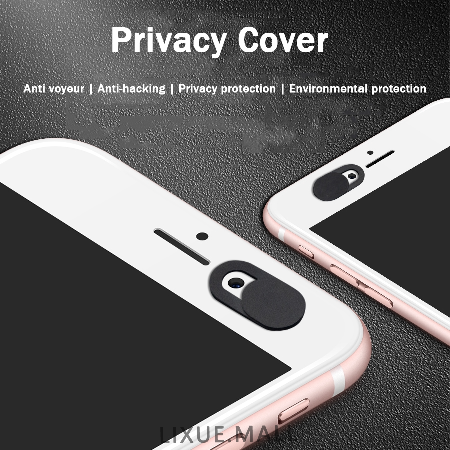 Lixue Cover Kamera Webcam Universal Model Geser Untuk Laptop / Komputer / Ipad / Imac / Tablet / Pc