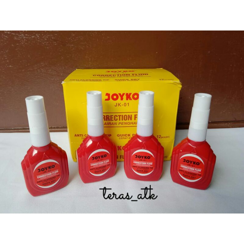 

Tip ex / Tip ex cair / Correction fluid Joyko JK-01 per pcs