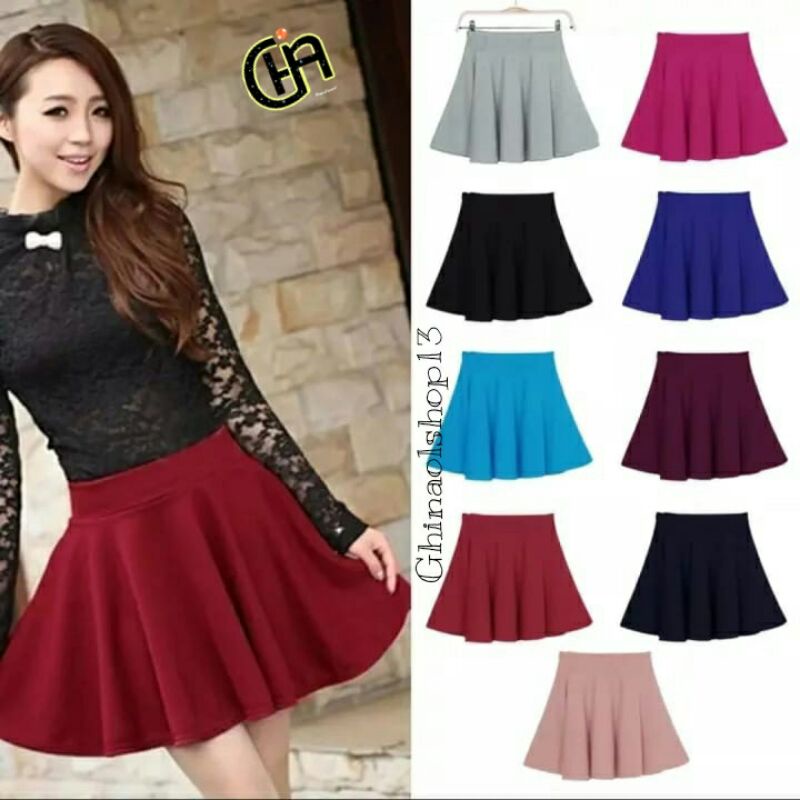 Rok mini / Rok pendek / Rok wanita korea