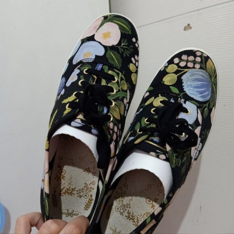 keds x rifle paper co preloved