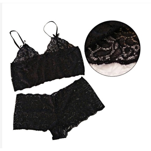 Sexy Bra Celana Dalam Wanita Lingerie baju tidur Set Lace Underwear A303