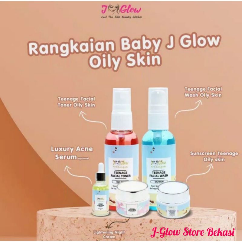 (Bestseller)*Baby J-Glow oily Skin/NormaL Skin*