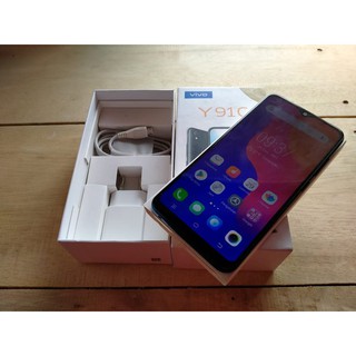  Jual  HANDPHONE HP  VIVO Y91C 2GB 32GB FULLSET SECOND SEKEN  