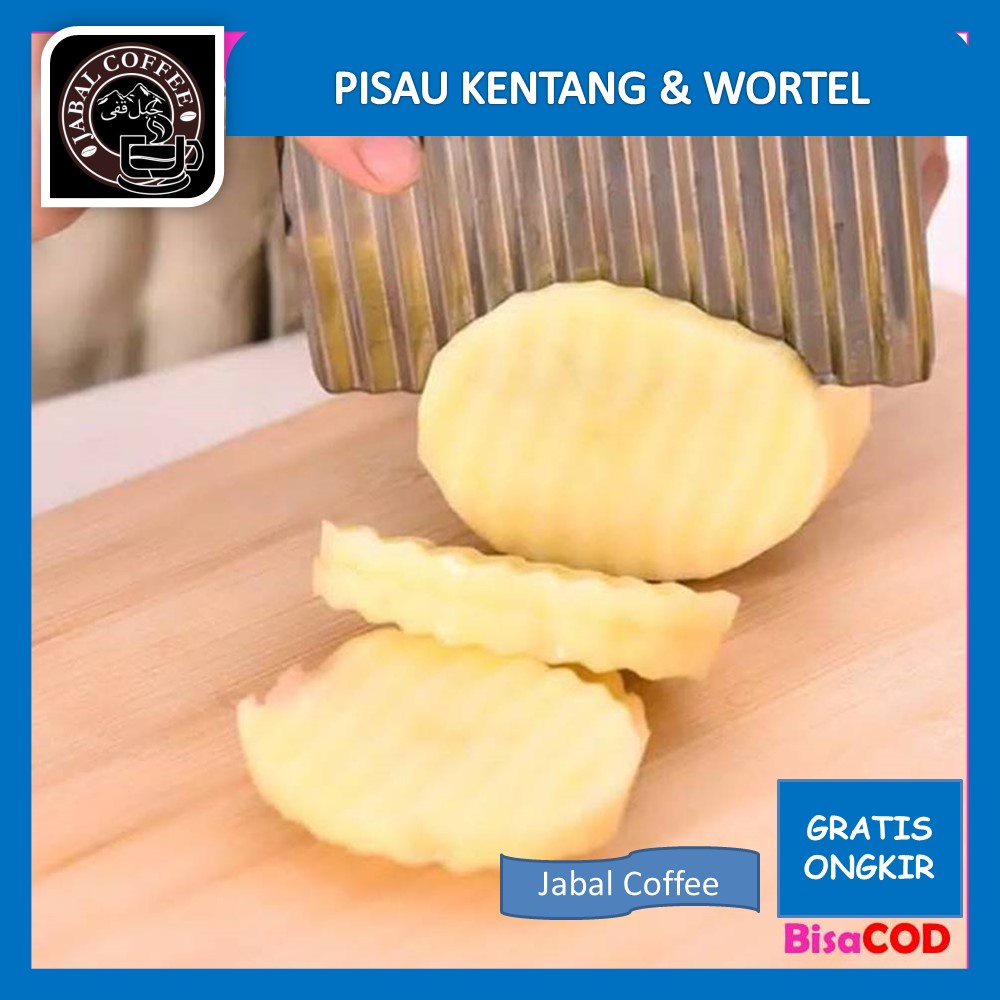 Alat Pemotong Kentang / Pisau Kentang / Alat Pemotong Wortel
