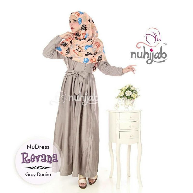 revana dress by nuhijab