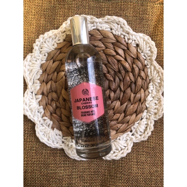 PARFUM BODYMIST BODYSHOP JAPANESE CHERRY BLOSSOM PEAR 100ML [ORI RIJECT]