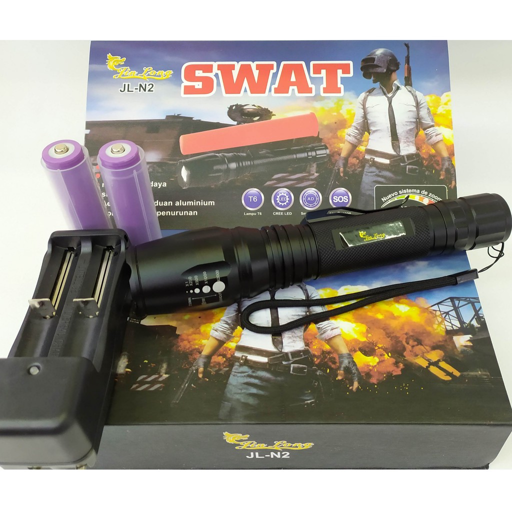 SENTER SWAT POLICE JL N2 SENTER LED JL-N2 SENTER POLISI