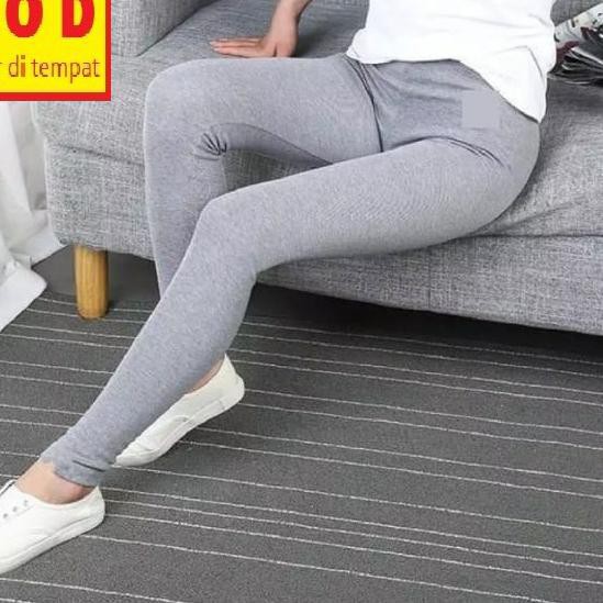 Celana Lejing Bahan Kaos ALL SIZE leging leggings legging Wanita Kekinian Korea