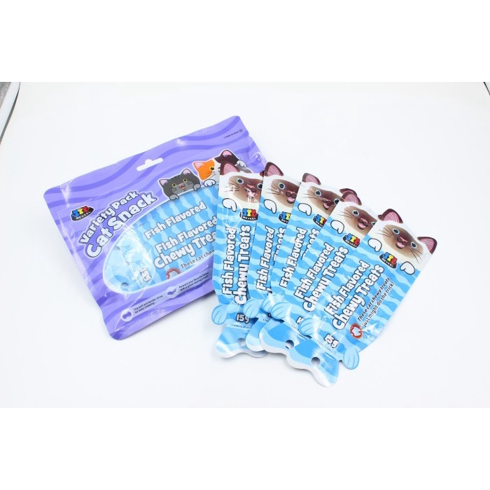 Meveel Tuna Flavor Cat Strip - Snack Kucing - Makanan Kucing-Cat Snack