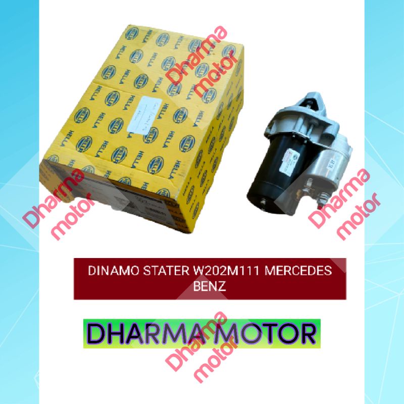 DINAMO STATER W202 W124 MERK HELLA PART MERCEDES BENZ
