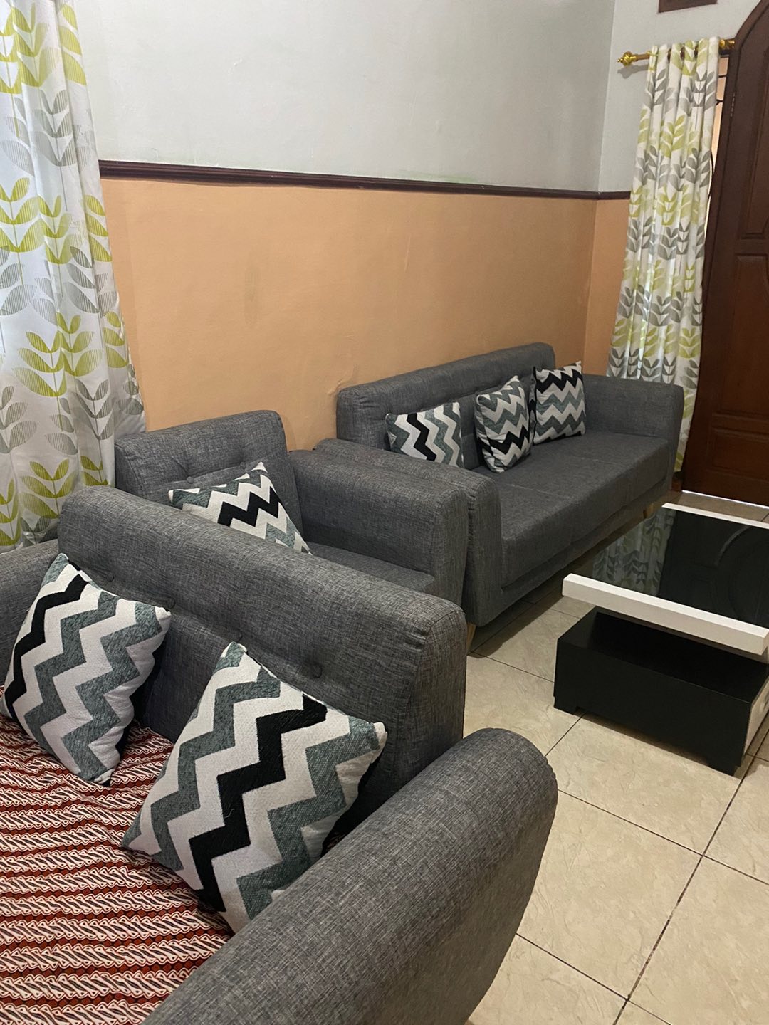 Sofa Retro32 + Stool + Meja & Sofa Retro 321+ Meja (promo Harga)