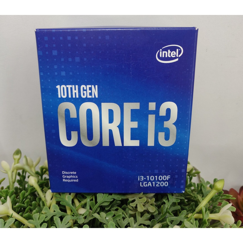Intel i3 10100f 2C4T Processor LGA 1200 Gen 10 11 - 10100f