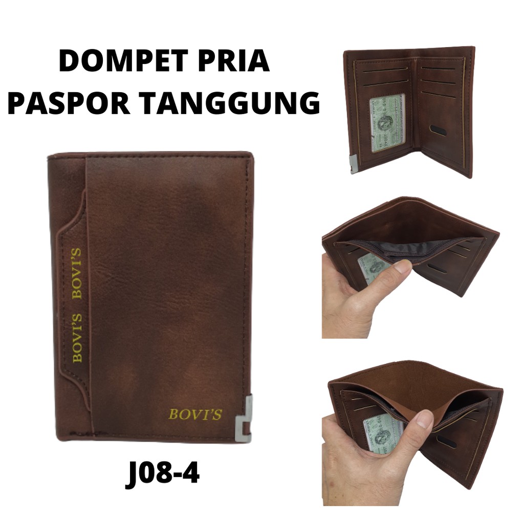 Dompet pria Tanggung 3/4 Import Murah Keren Original | Dompet Cowo Tanggung Terbaru (J08-4/988-4)