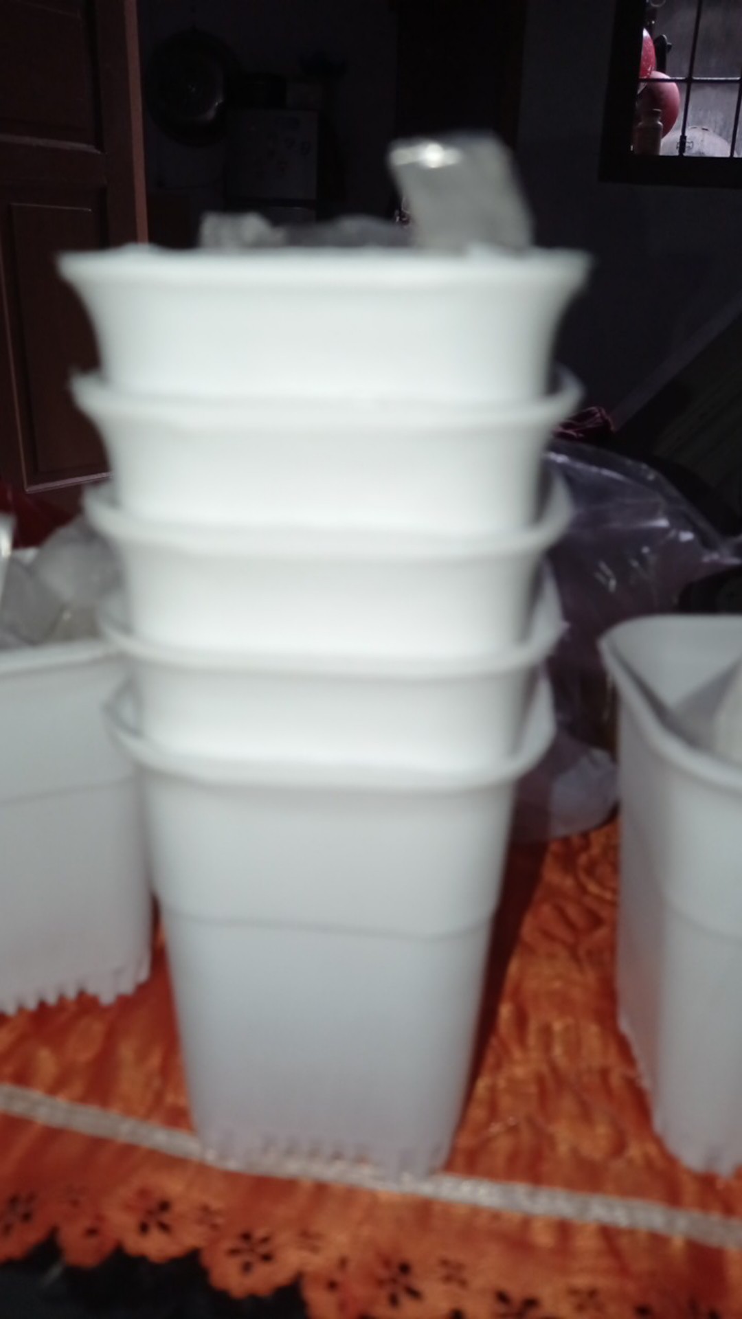 Pot Hias Kotak Untuk Sekulen Dan Kaktus 8,5cm (harga Satuan)