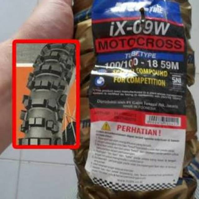 Ban luar irc tubetype 100/100-18 Ix09w