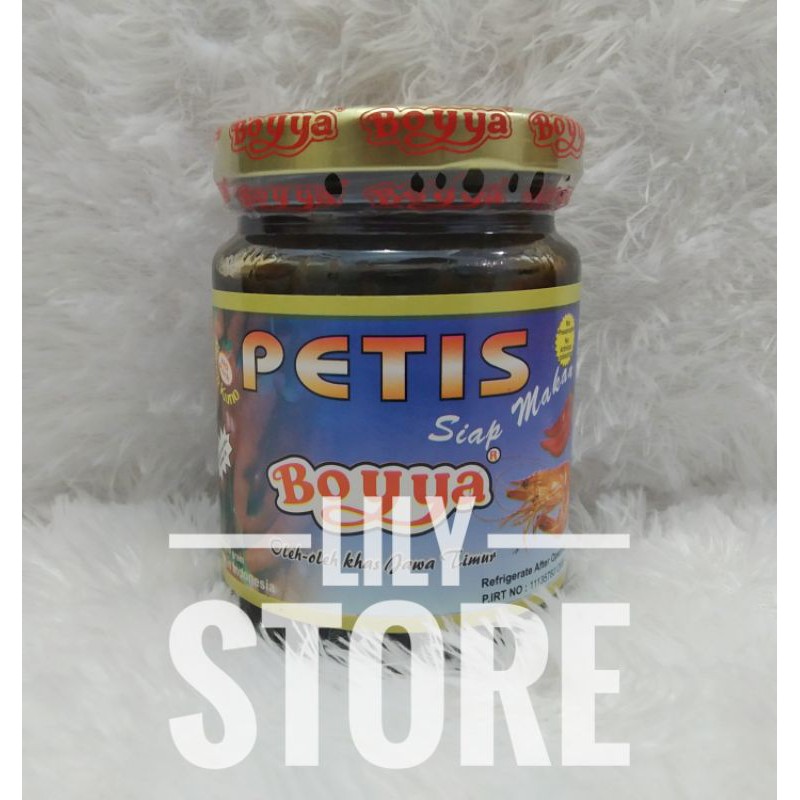 Sambal / Sambel Petis Boyya / Bogajaya Siap Makan 250 Gram