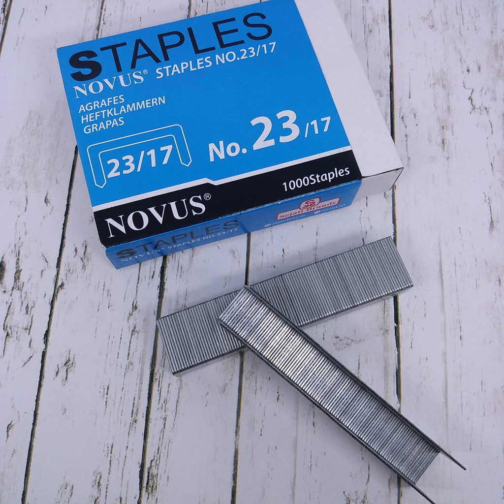 

Novus isi stapler 23/17 - Staples 17 mm