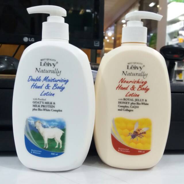 LEIVY NATURALLY HAND &amp; BODY LOTION 500ml