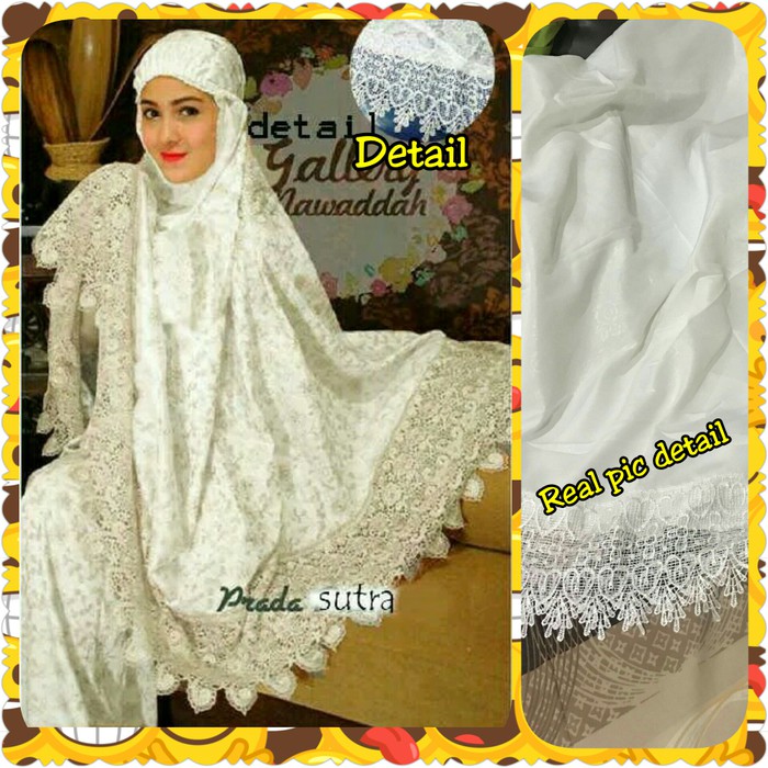 Best Seller Mukena Sutra terbaru / Mukena wanita Sutra Import