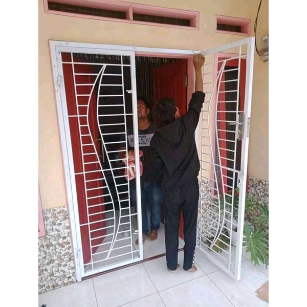 TERALIS PINTU DOBEL / TERALIS PINTU KUPU-KUPU / TERALIS DUA PINTU