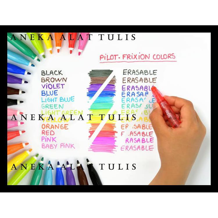 

Terlaris Pilot Pen Frixion Colors.. - Navy Terbaru