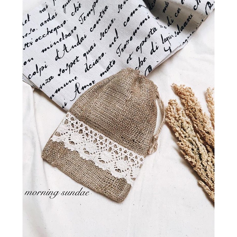 Pouch serut goni size 15x20