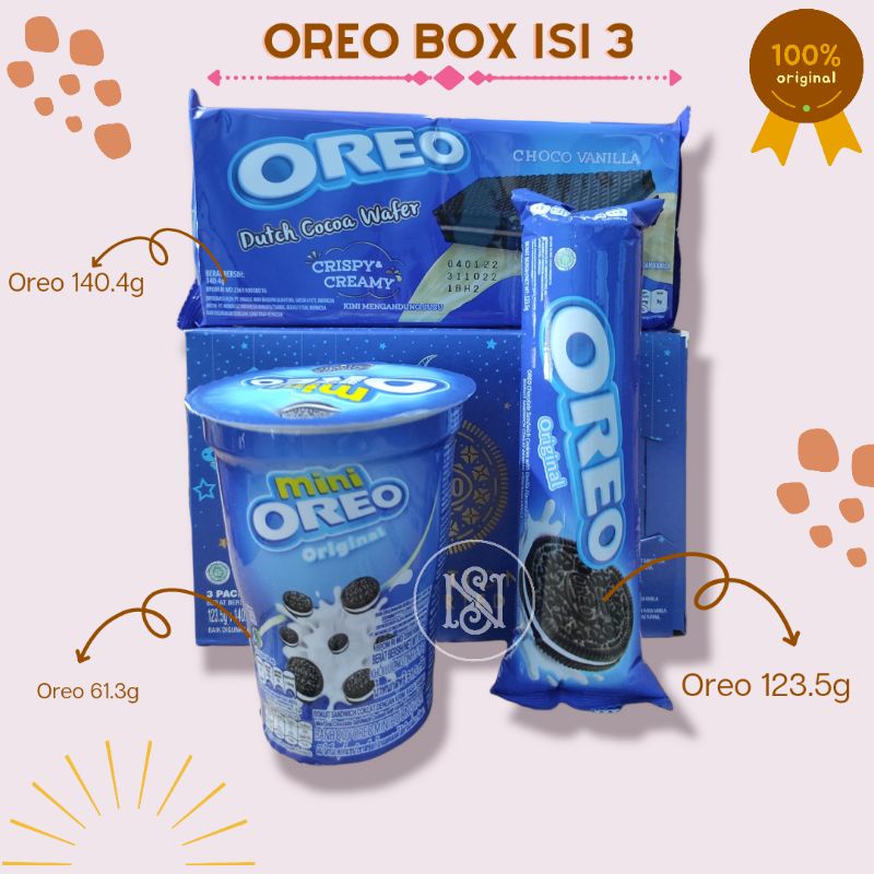 nilam_store / Oreo Box Isi 3 - Paket Oreo