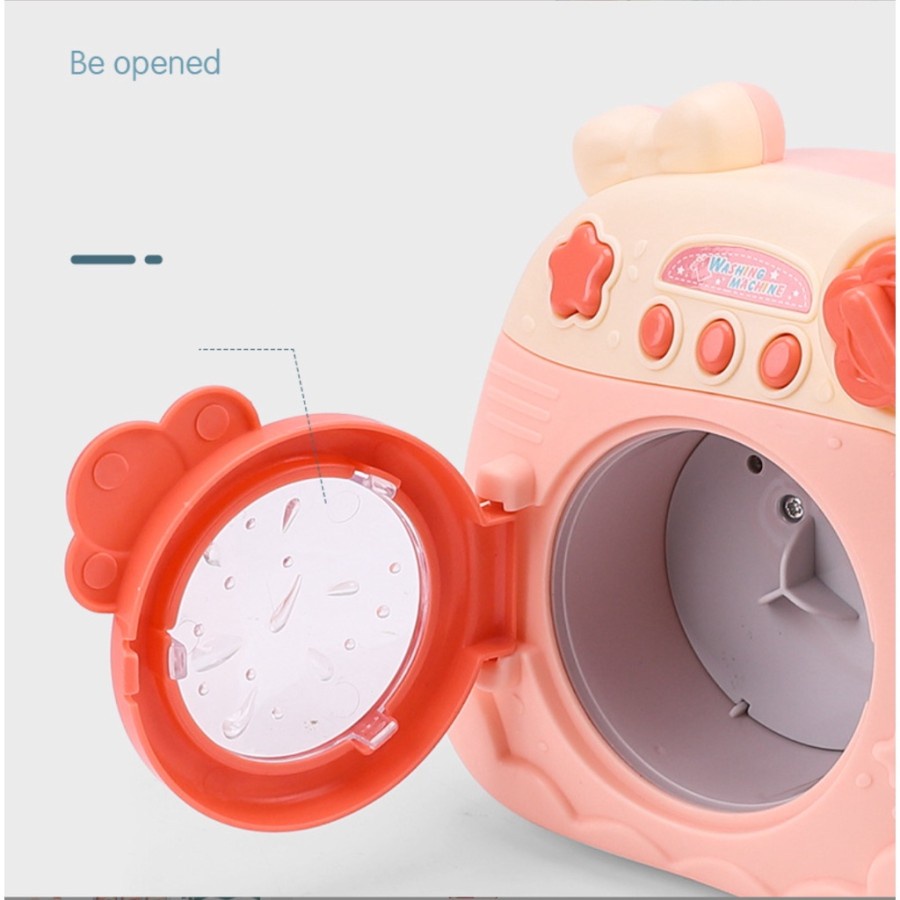 Mainan mesin cuci mini, Mini washing machine children toys