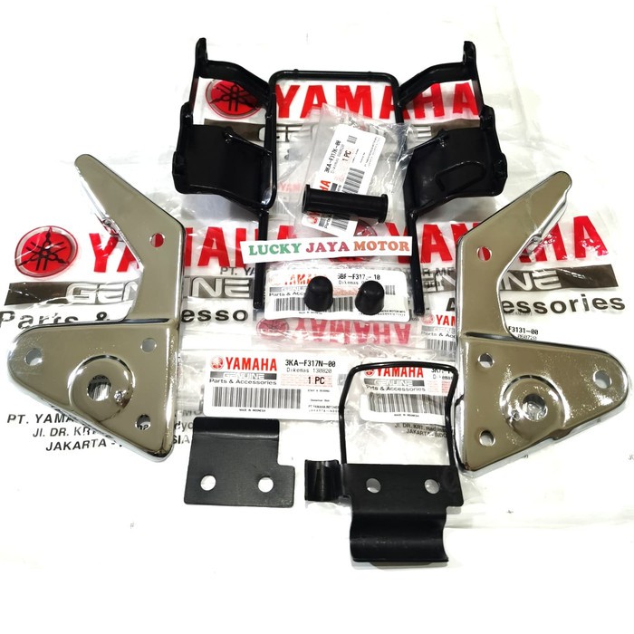 Breket bracket dudukan kuping lampu depan Rxking Rx king Oval Original