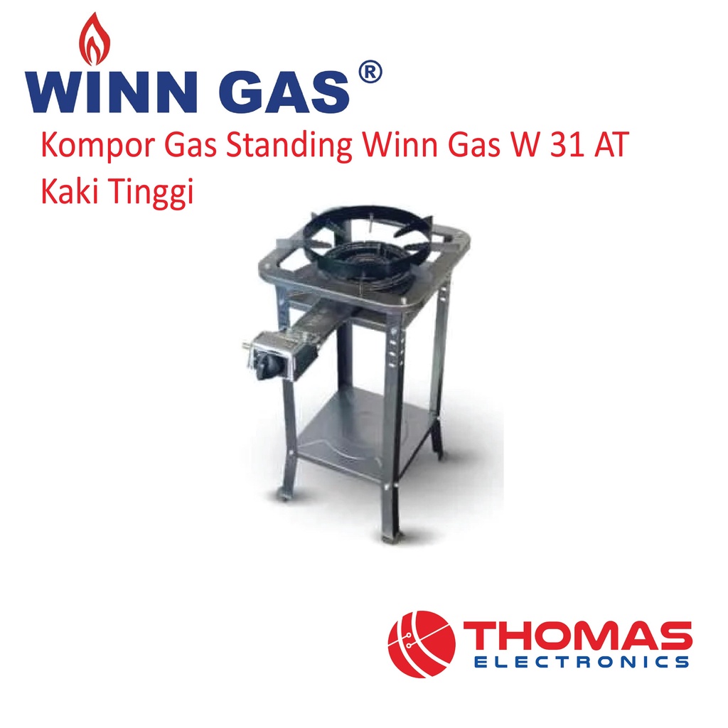 Kompor Gas Standing Winn Gas W 31 AT Kaki Tinggi