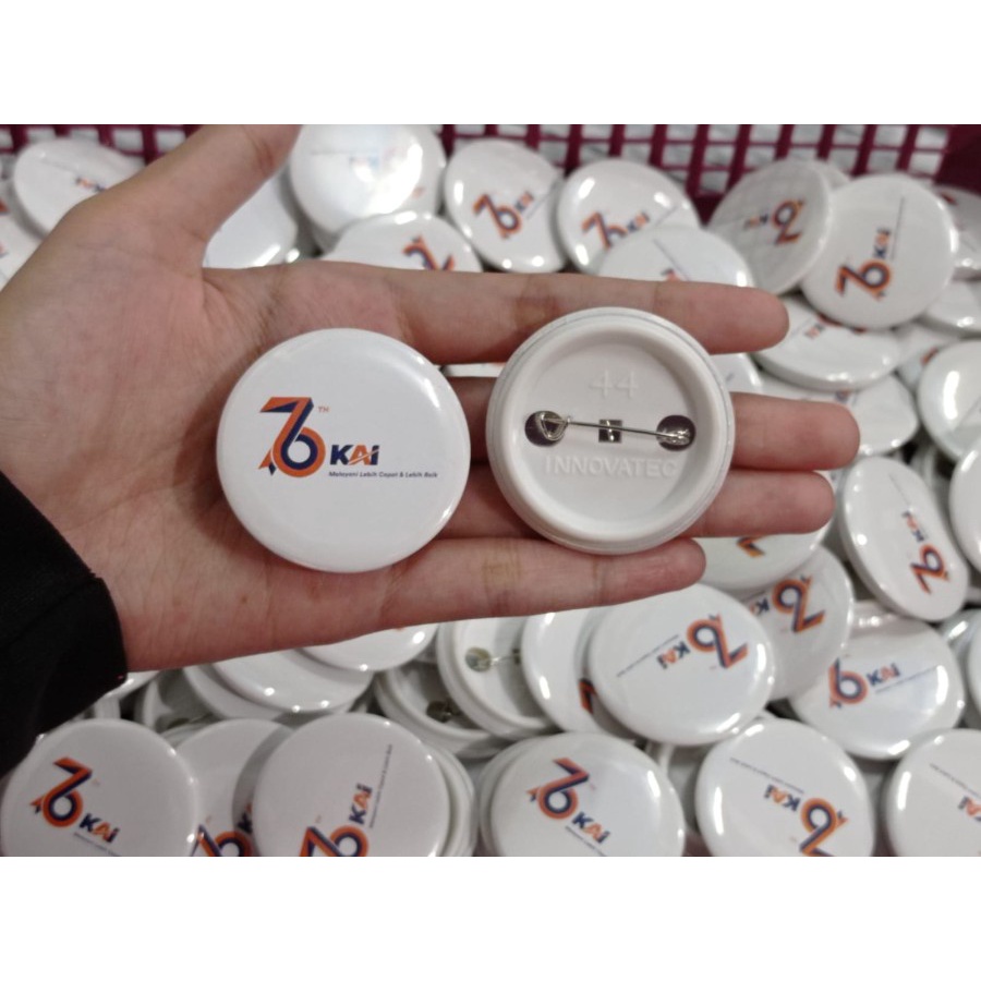 Pin Bros Custom / Name Tag Pin Bros / Pin Custom / Pin Souvenir/Surabaya