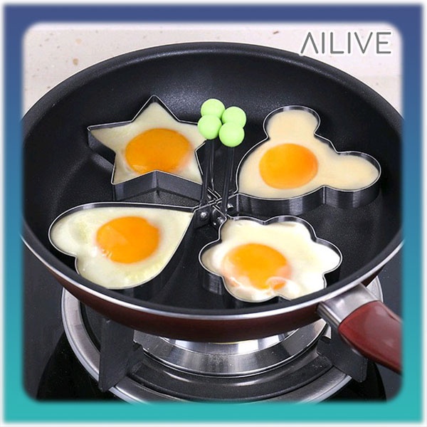 Cetakan Telur Karakter Stainless Steel - Alat Cetak Masak Dapur