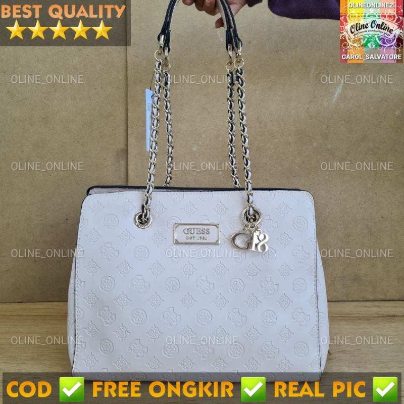 tas logo Love emboss satchel office emboss tas kerja kantoran ngantor dokumen bag besar 3 gb compartment 3 sekat gs banyak