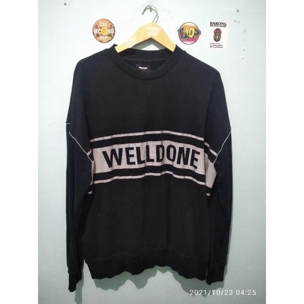 CREWNECK WELLDONE ORIGINAL SECOND