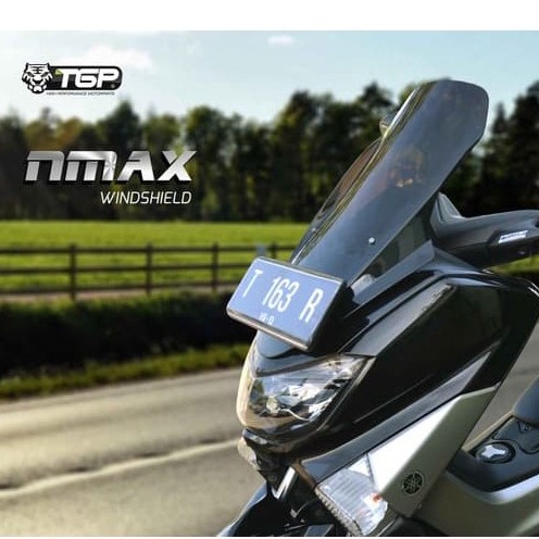 Visor Windshield Nmax TGP Kaca Tebal Dijamin Presisi Plus Baut