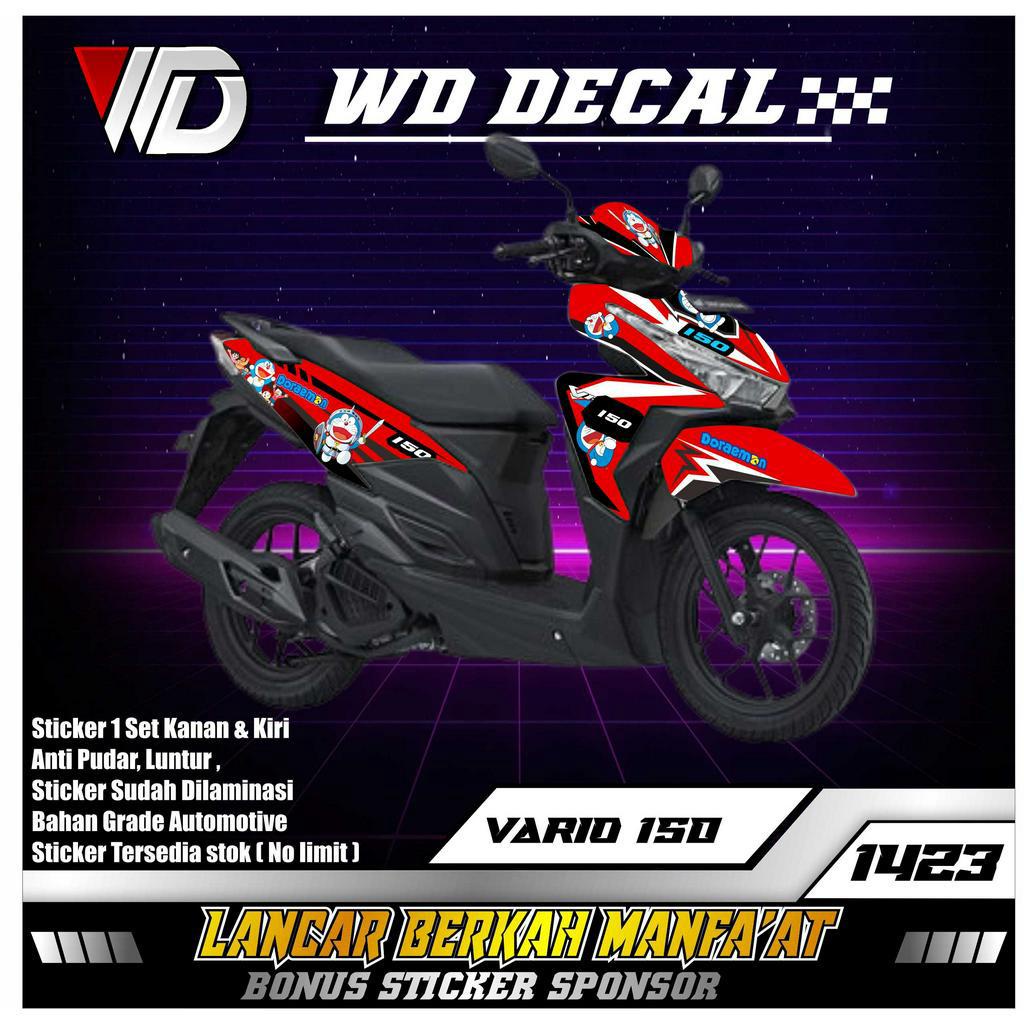 01423 DECAL STICKER SEPEDA MOTOR HONDA VARIO 125 LED