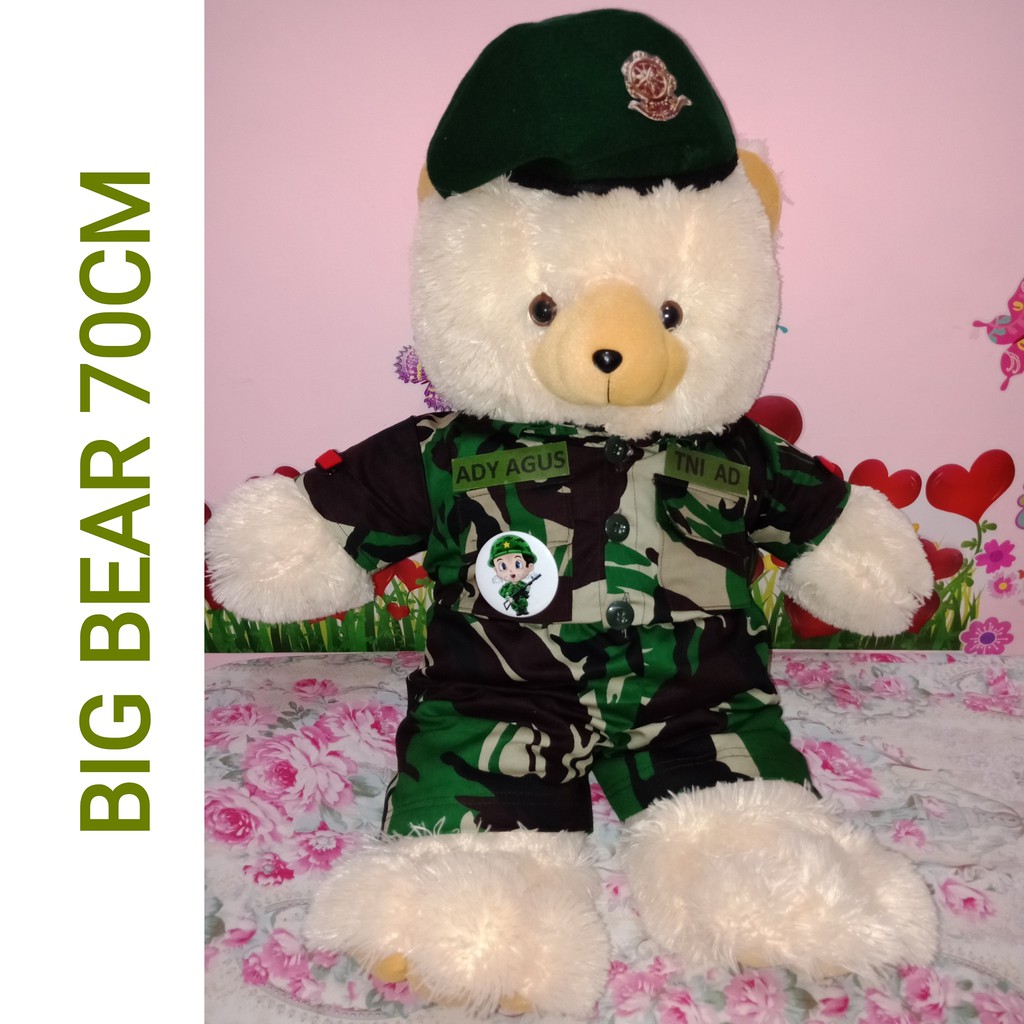 Boneka Profesi Tni Ad Big 70 Cm Shopee Indonesia