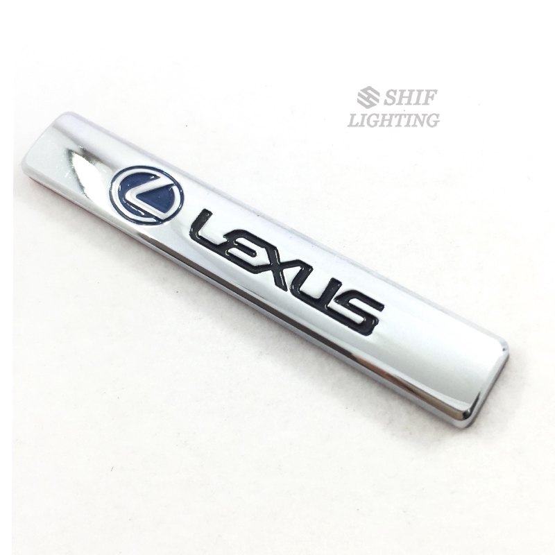 1Pc Lexus Logo Stiker Emblem / Badge Metal Untuk Dekorasi Mobil