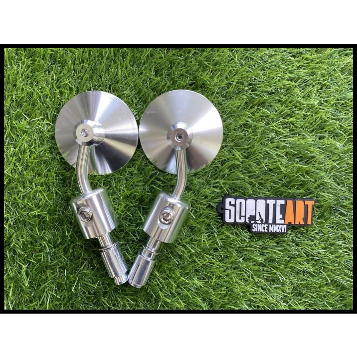 Spion Jalu / Barend Oberon Chrome Cnc Universal Vespa Matic