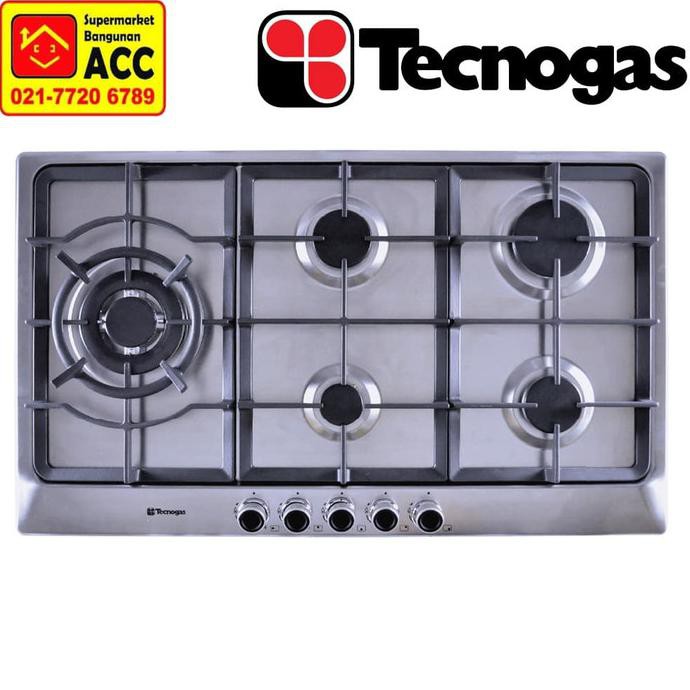 Tecnogas Built In Hob F95Vgx Kompor Gas Tanam 5 Tungku Sajidin73