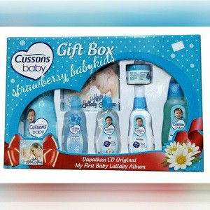 Cussons Baby Gift Box biru dan pink termurah parcel 1776