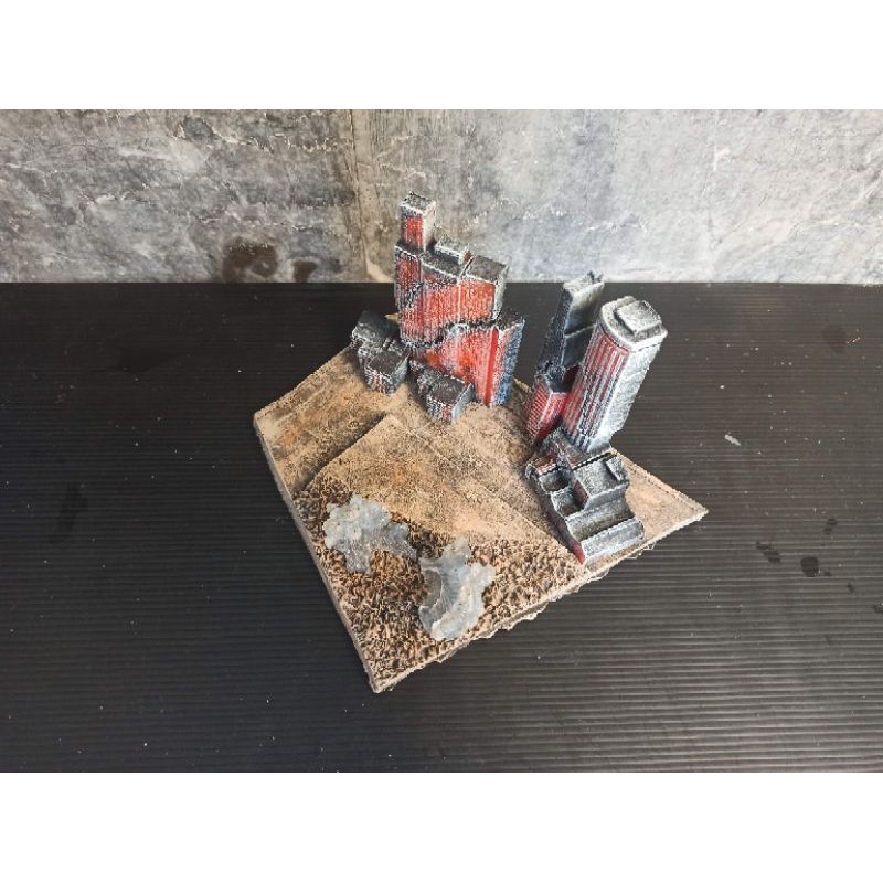 Diorama Gedung Building set gundam godzilla ultramen figma SHF neca eksklusif shopee