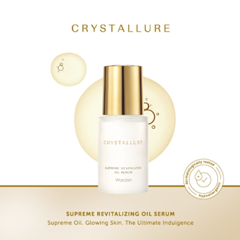 Wardah Crystallure Supreme Revitalizing Oil Serum