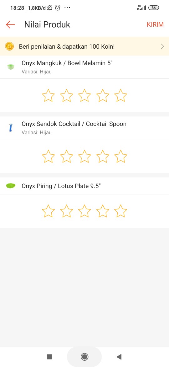 Onyx Sendok Cocktail / Cocktail Spoon