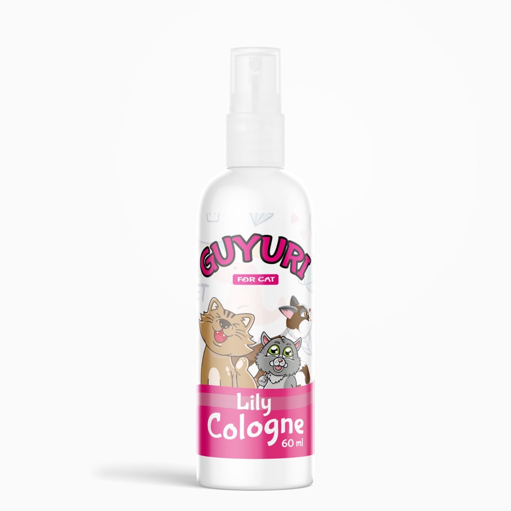 Parfume Kucing Guyuri Cologne Cat 60 ml Non Alkohol